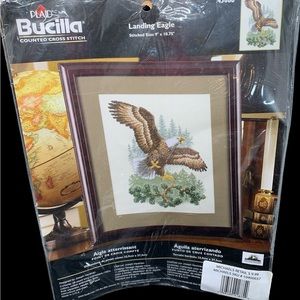Landing Eagle counted cross stitch kit